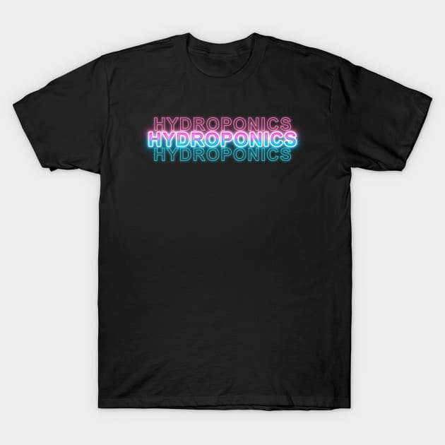 Hydroponics T-Shirt by Sanzida Design